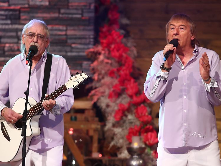 Die Amigos in Aktion. Bernd Ulrich (rechts) ist Alfinitos Vater, Karl-Heinz Ulrich ihr Onkel.