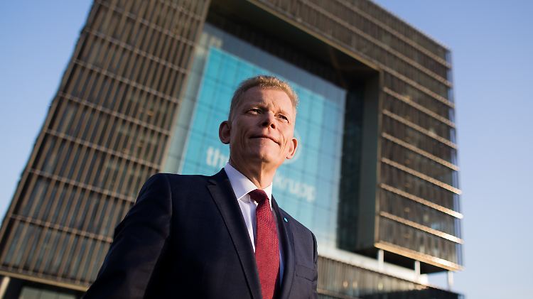 Guido Kerkhoff muss die Aufspaltung von Thyssenkrupp managen.