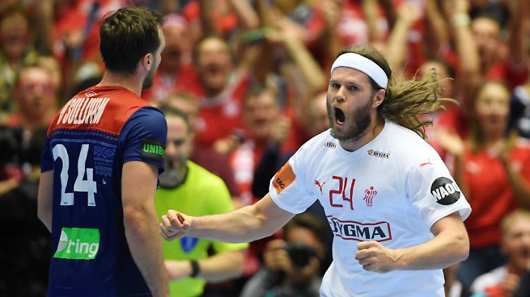 Dänen-Star Mikkel Hansen schenkte den Norwegern sieben Tore ein.