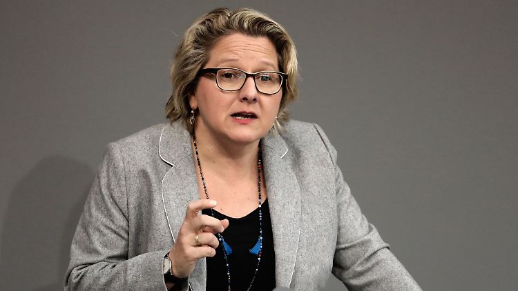 Svenja Schulze fiel in einem Interview vor allem durch ausweichende Antworten auf.