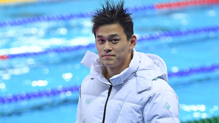 Der Bad Boy der Schwimmszene: Sun Yang.