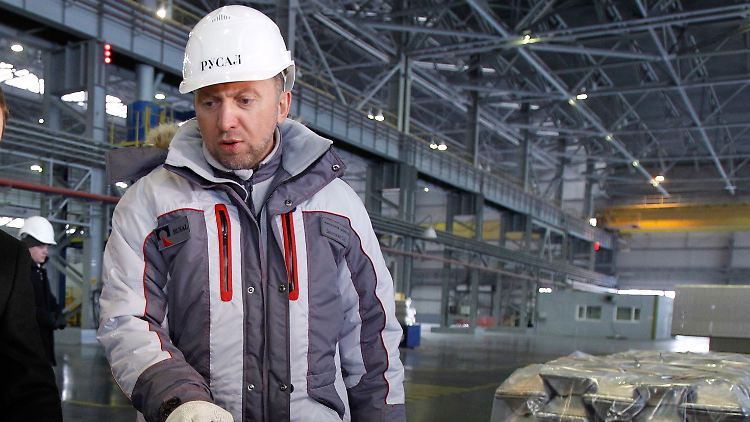 Der ehemalige CEO von Rusal, Oleg Deripaska.