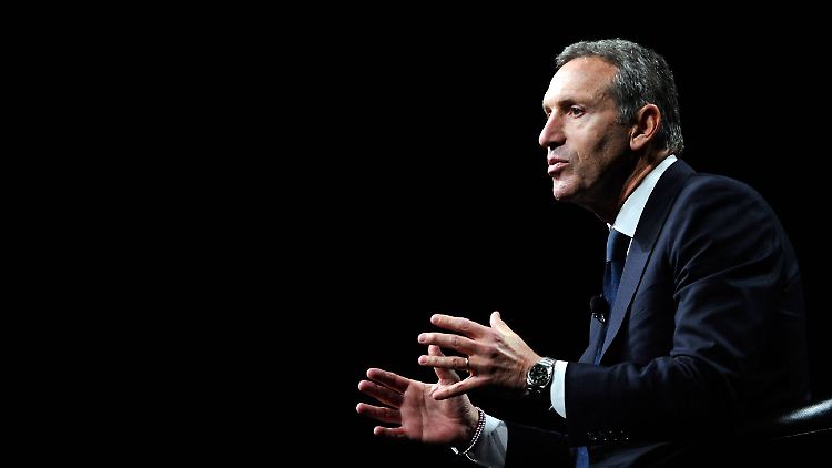 Howard Schultz erwägt eine Kandidatur - als Starbucks-Chef hat er dafür genug Geld eingesammelt.