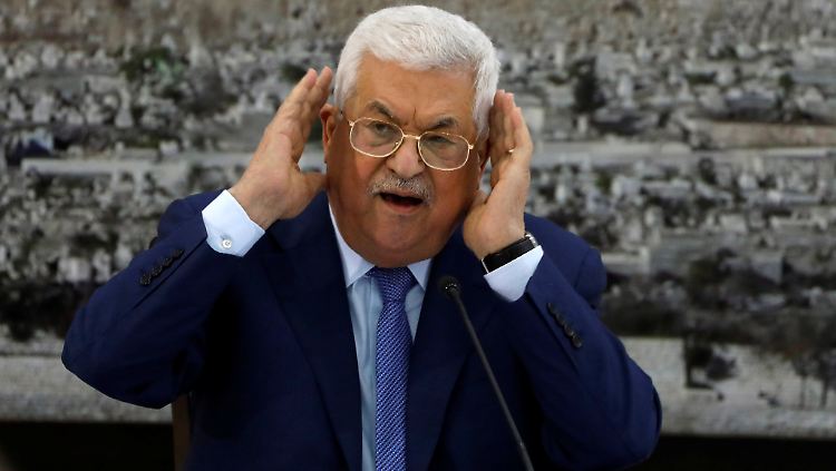Palästinenserpräsident Abbas hat das Rücktrittsgesuch seiner Regierung erhalten.