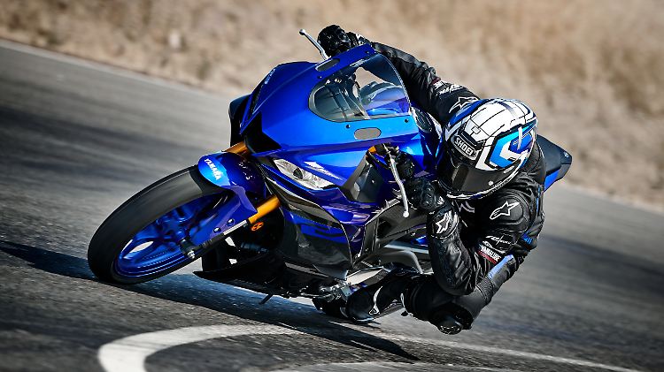 Für die Yamaha YZF-R3 standen die erfolgreiche R1 und das MotoGP-Bike M1 Pate.