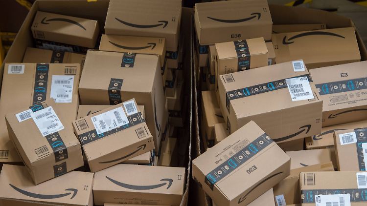 Täglich werden Millionen Pakete mit Amazon-Einkäufen ausgeliefert.