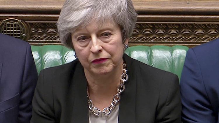 Theresa May.