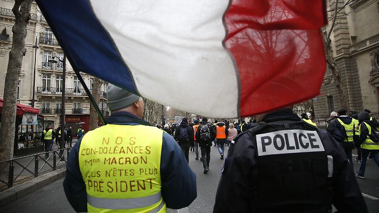In Frankreich gehen die "Gelbwesten" bereits seit Wochen auf die Straße. 