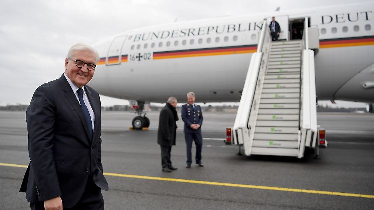 Auf der Hinreise machte die "Theodor Heuss" noch keine Probleme.