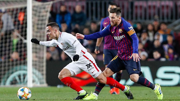 Barca legt vor, erhöht, Sevilla macht es mit dem 1:4 noch einmal spannend.