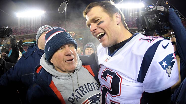 Historisches Erfolgs-Duo: Bill Belichick und Tom Brady.