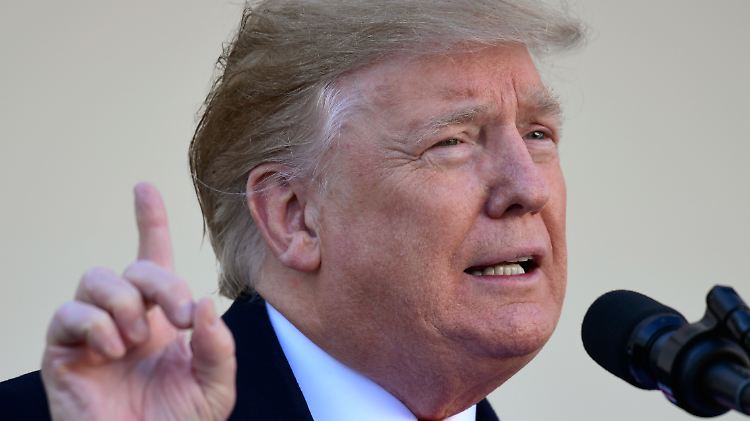 US-Präsident Trump bewertet die derzeitigen Verhandlungen mit China positiv.