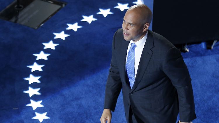 Auf dem Weg ins Rennen um die Präsidentschaft: US-Senator Booker steigt für die Demokraten in den Ring.