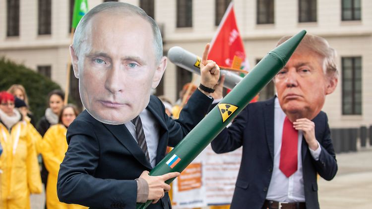 Der INF-Vertrag verbietet Marschflugkörper mit einer Reichweite zwischen 500 und 5500 Kilometern - Russland soll dagegen verstoßen.
