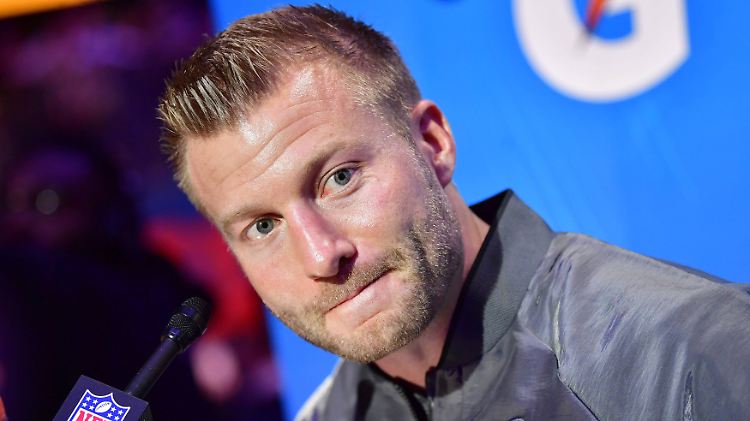 Sean McVay ist der jüngste Trainer, der jemals in einem Super Bowl stand.