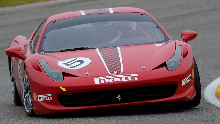 Gemacht für den Einsatz auf der Rennstrecke: Die Motorsportversion des 458 Italia.