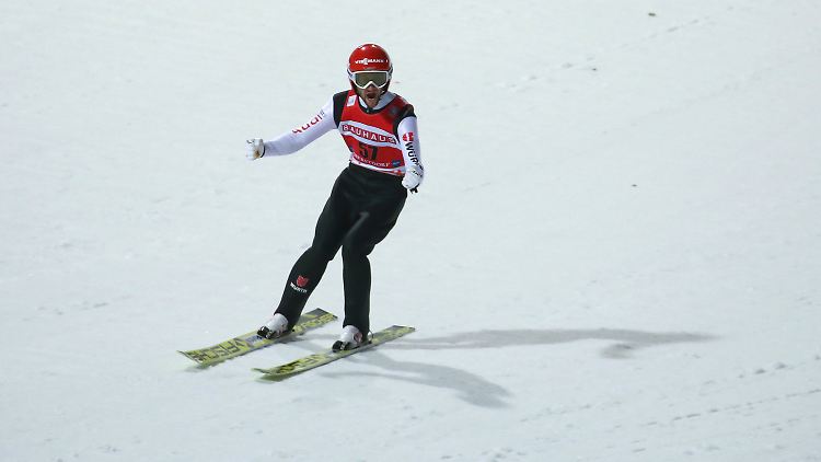 Im zweiten Durchgang glückte Markus Eisenbichler in Oberstdorf eine Monsterweite - die um ein Haar zum Sieg gereicht hätte.