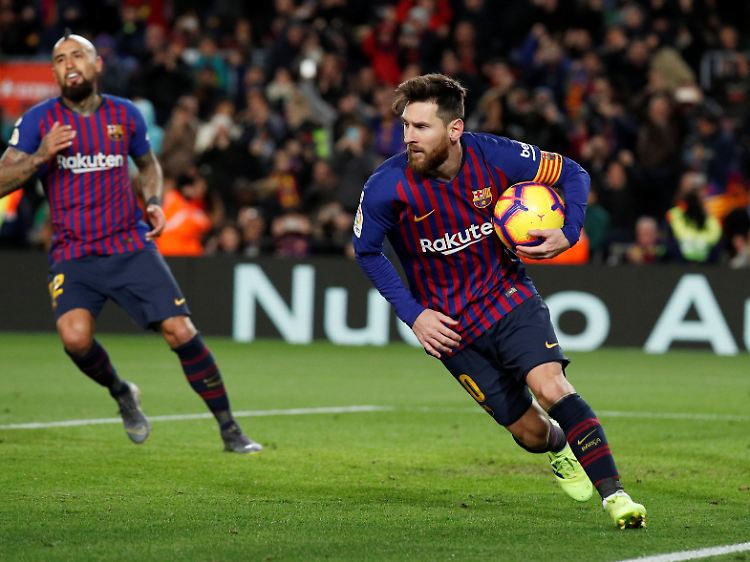 Lionel Messi schrieb gegen den FC Valencia wieder einmal Tor-Geschichte.