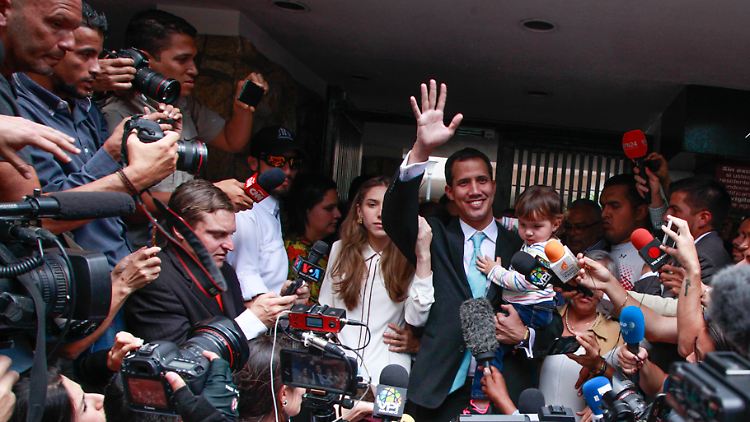 Wenn Maduro keine Neuwahlen ausruft, werden Deutschland und andere Länder Guaidó noch am Wochenende offiziell anerkennen.