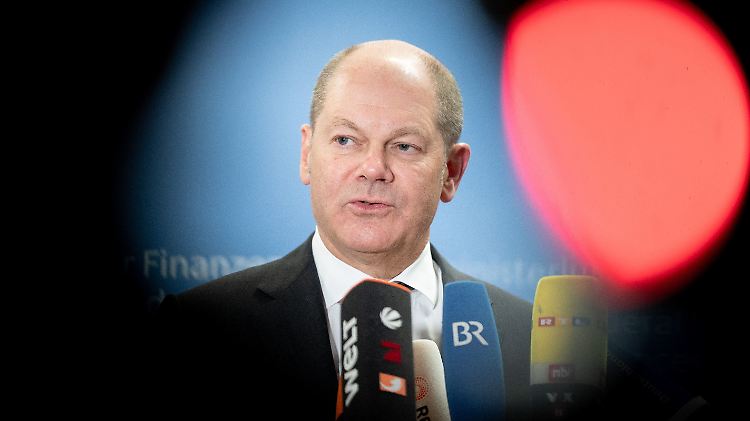 Finanzminister Scholz muss seine Kollegen zum Sparen anhalten.