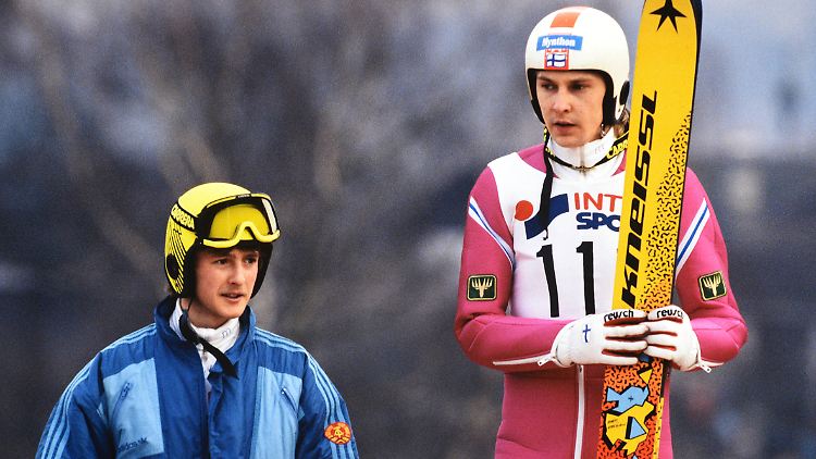 In den 80er-Jahren duellierte sich Matti Nykänen unter anderem mit dem DDR-Athleten Jens Weißflog.