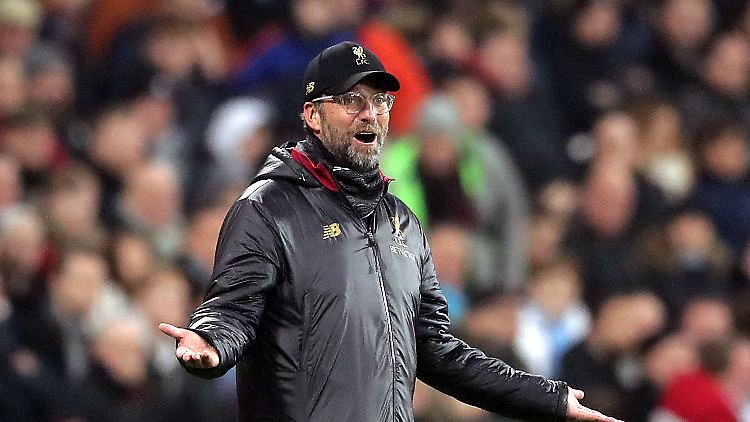 Liverpool bleibt Tabellenführer der Premier League, aber Manchester City rückt den Reds von Trainer Klopp wieder auf die Pelle.
