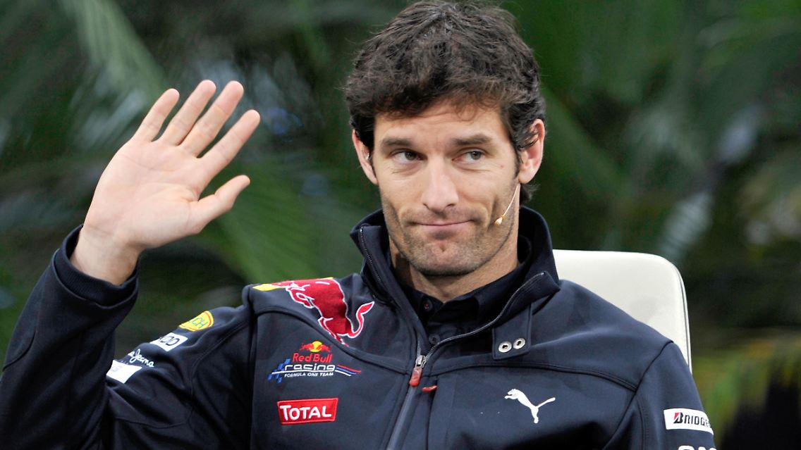 Winkewinke: Mark Webber.