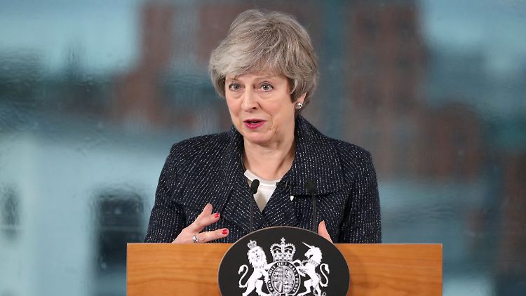Eine Rückkehr zu "den Grenzen der Vergangenheit" will Theresa May nicht zulassen.