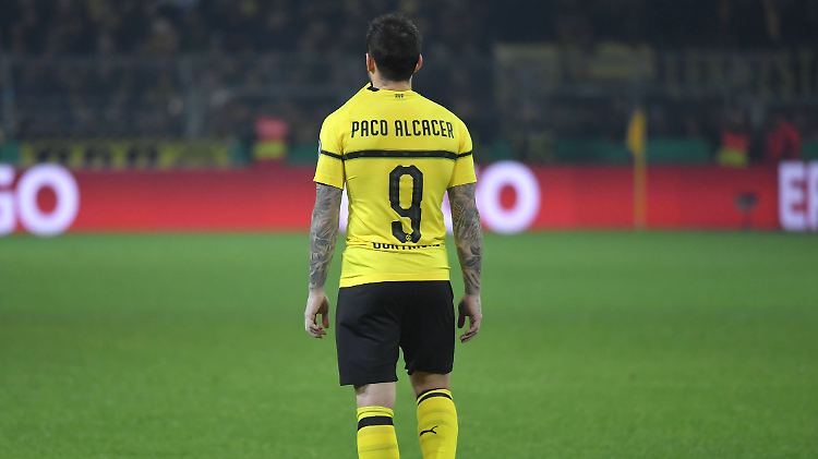 Hoffnungstyp: Paco Alcácer, Borussia Dortmund.