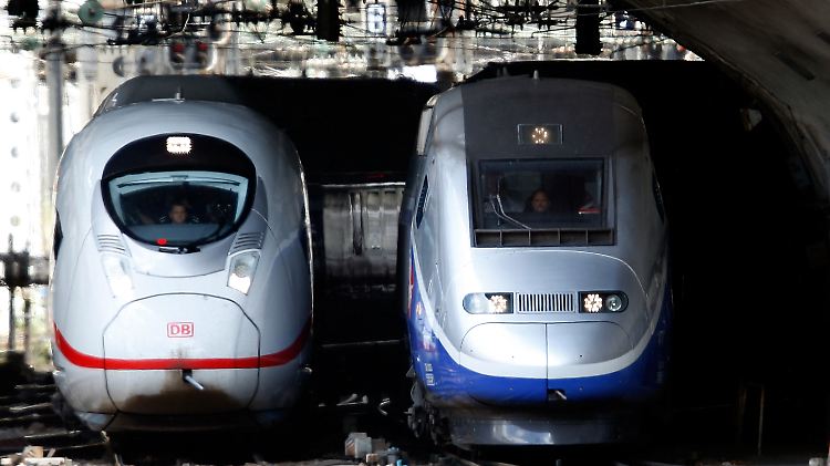 Der ICE und der TGV finden nicht zusammen.