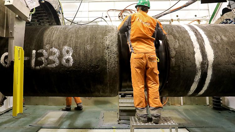 Ein Großteil der Pipeline wurde bereits verlegt.