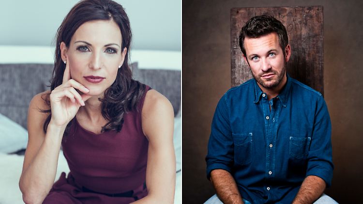 Wird einer von ihnen "Dancing Star"? Sabrina Mockenhaupt und Jan Hartmann.