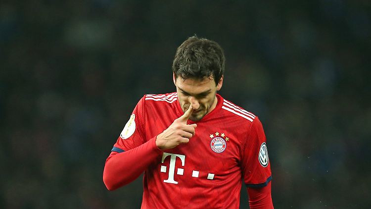 Glücklos in Berlin: Mats Hummels, FC Bayern München.