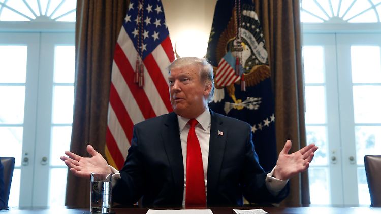Trump wirft den Demokraten vor, eine Einigung verhindern zu wollen. 