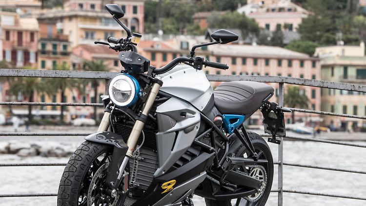Die Eva ist bei Energica das Einstiegsmodell - hier in der EsseEsse9-Version.