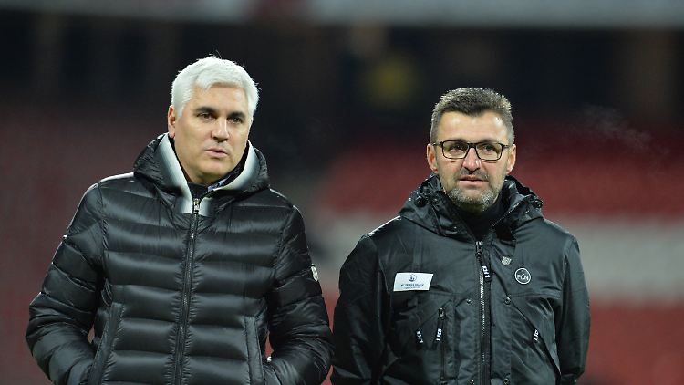 Bornemann (l.) ist weg, Köllner (r.) bald auch?