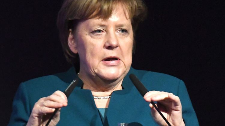 Kanzlerin Merkel bezeichnete den Kohleausstieg als "Riesen Kraftanstrengung".