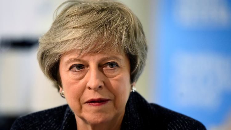 Premierministerin May will das Unterhaus informieren.