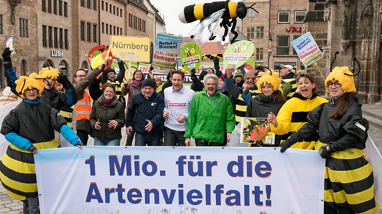Die Freude bei bayerischen Bienenfreunden ist groß.