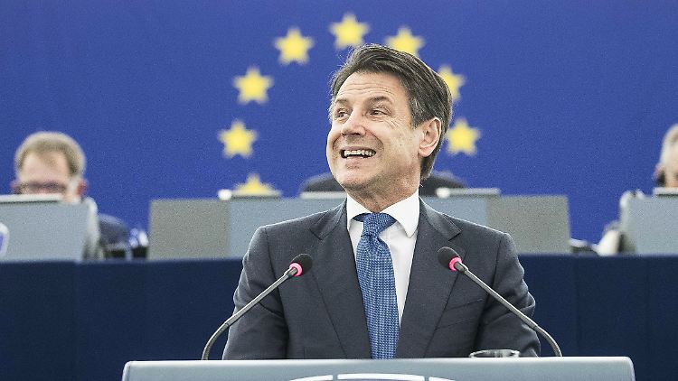 Italiens Premier Conte sieht in Europa eine Entfremdung der Bürger.