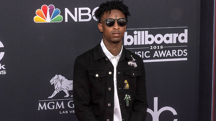Erfolgreich, aber angeblich illegal in den USA: 21 Savage.