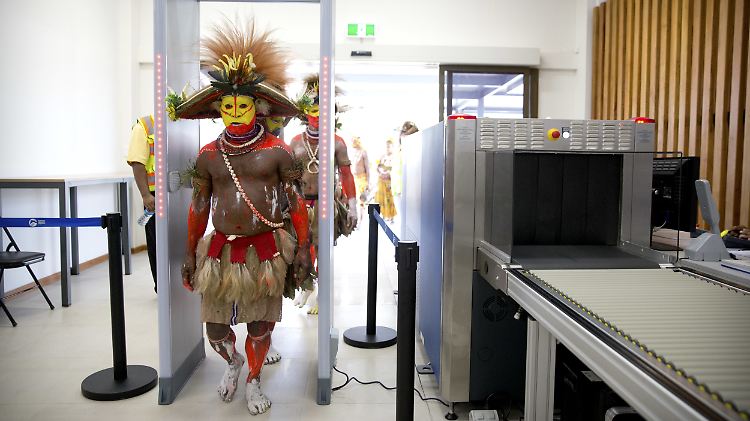 Folklore beim Apec-Gipfel im November, den Papua-Neuguinea erstmals ausrichten durfte.