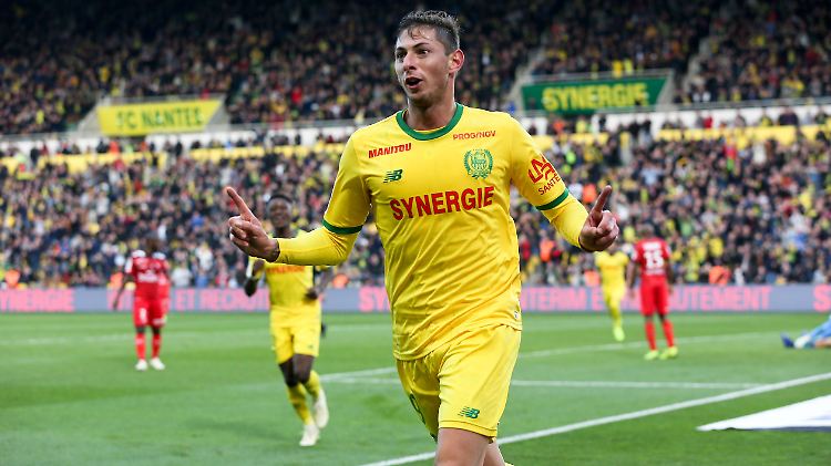 Emiliano Sala spielte für den FC Nantes in Frankreich.