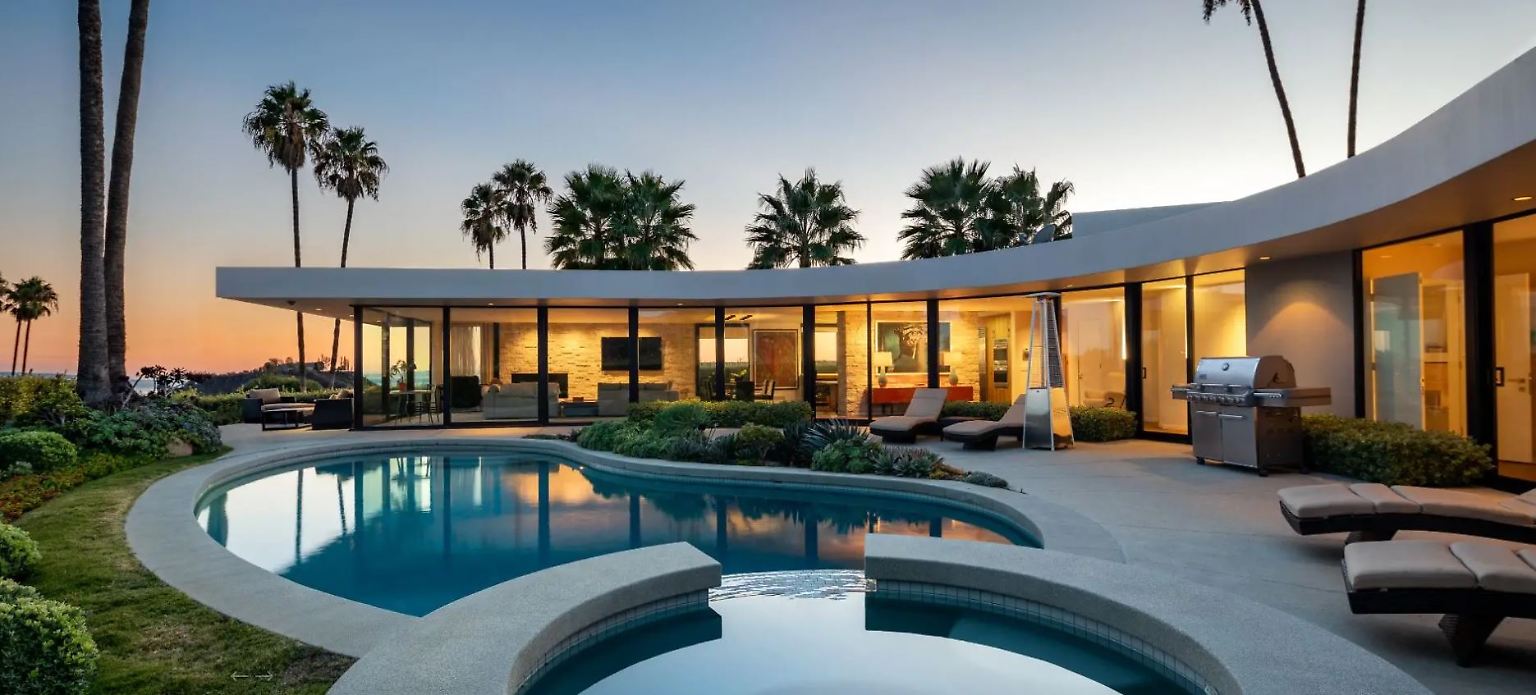 Vier Zimmer, Salzwasser-Pool und fantastischer Ausblick im Promi-Viertel von Los Angeles. Interesse? Das Haus ist zu haben. Tesla-Chef Elon Musk hat offenbar keine Verwendung mehr dafür. 