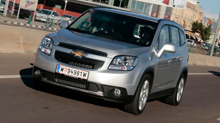 Schwimmt unauffällig mit: der in Korea gefertigte Chevrolet Orlando.