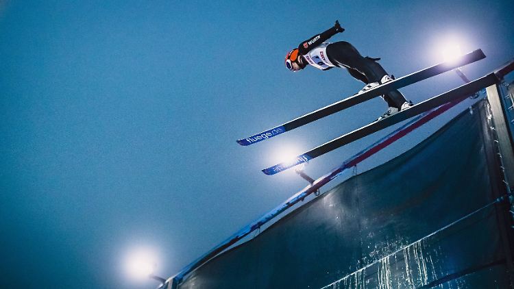 Stephan Leyhe ist in dieser Saison der konstanteste deutsche Skispringer.