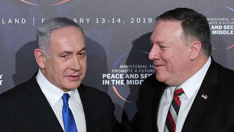 Gemeinsam gegen den Iran: Israels Premier Netanjahu und US-Außenminister Pompeo.