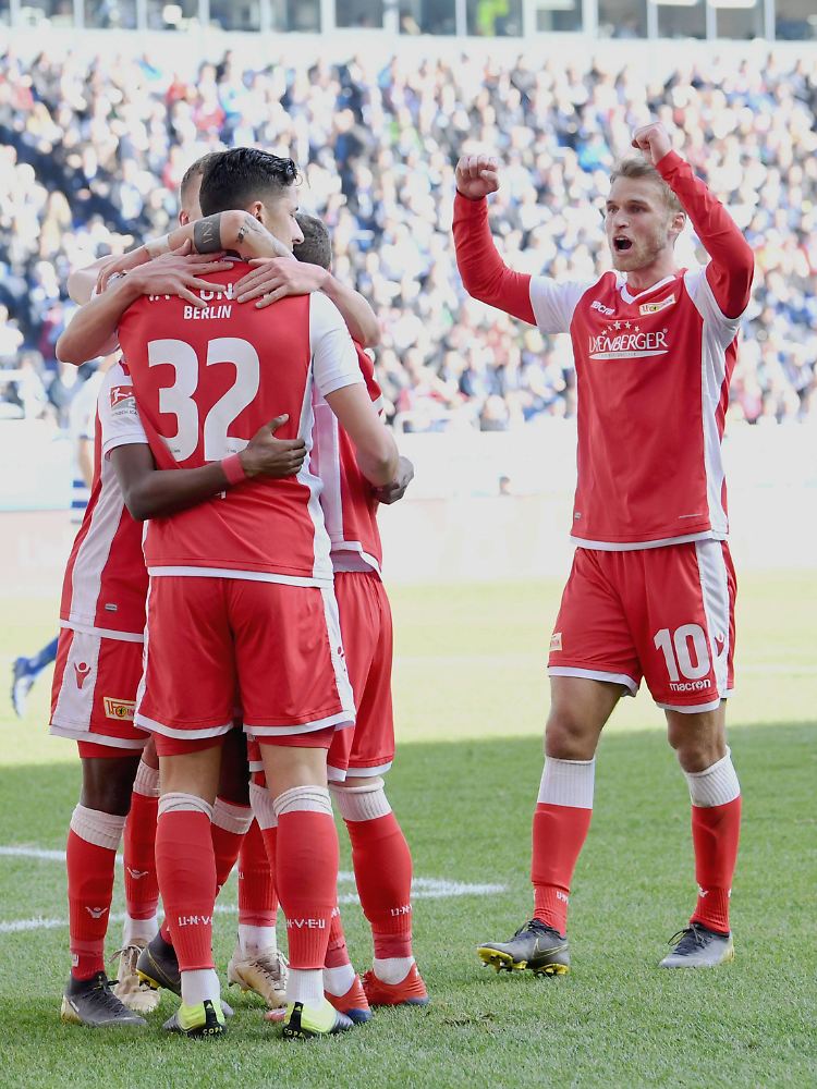 Geführt, zurückgelegen, gewonnen: Union Berlin fuhr in Duisburg Fußball-Achterbahn.