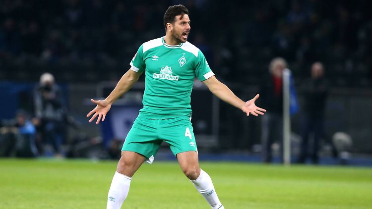 Rüstiger Torjäger im Werder-Dress: Claudio Pizarro.