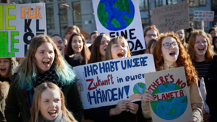 Schüler und Studenten protestieren jeden Freitag für mehr Klimaschutz.